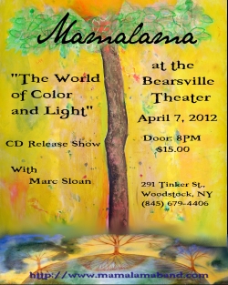 Bearsville Theater CD Release Party Show April 7,2012