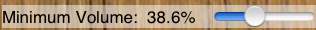 minimum volume